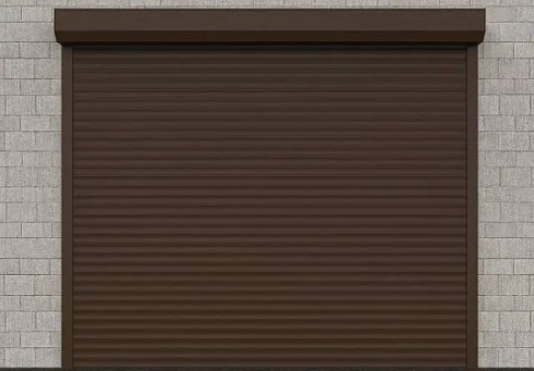 Рольставни для гаража (рулонные ворота) Алютех Trend с алюминиевым профилем PD/77 с доставкой в Армянске 