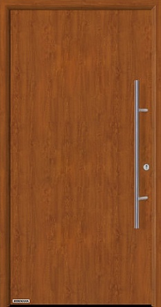 Заказать входные двери Hormann Thermo 65, Мотив 010 с декором поверхности под древесину в Армянске
